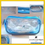 法國 COURREGES 筆袋 藍色