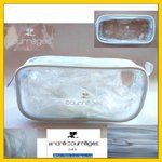 法國 COURREGES 筆袋 白色