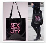 SEX CITY 欲望城市漆皮手袋