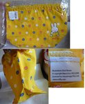 miffy 黃色餃子型索繩袋(2006年出品)
