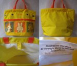 MIFFY手袋 黃色(2008年出品)(賣曬)