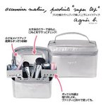 aJ0516A  銀色可拆式化妝箱
