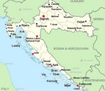 Croatia map
