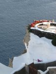 Oia , Santorini - 崖上的Table for Two