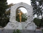 Statue of Johann Strauss in Stadpark