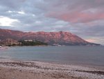 Budva - 紅霞映照