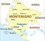 Montenegro map