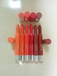 Used less than few times, sanitized More than 97% left each.  Revlon ColorBurst Matte Lip Balm Lipstick or Just Bitten Kissable Balm Stain  Retail Cdn $10.99+ taxes = $12.30 each Now CDN $8 each or $15 for 2 or $40 for All 6