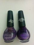 BRAND NEW! Nicole by OPI Purple 15ml + Purple Glitter 15ml set CDN $25