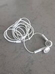 Preloved Apples EarPods with 3.5mm Headphone Plug (old version)  Can answer phone call with the microphone  Retail was CDN $44.79 after taxes NOW CDN $20