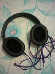 Like New Purple/Black Panasonic Headphone Condition: Like new  CDN $30