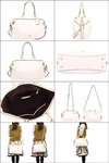 Brand New Coach White Leather Satchel Crossbody Tote F59325 Chalk Leather Satchel 16.25"L x 4.75"W x 9.75"H  colors: chalk lenox satchel New With Tags Pebble leather Inside zip, cell phone and multifunction pockets Zip-top closure, fabric lining Handles with 5" dropDetachable strap with 37 1/2" for shoulder or crossbody wear16 1/4" (L) x 9 3/4" (H) x 4 3/4" (W)AuthenticMSRP: $395 +taxesNOW CAD $ 250 