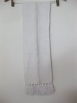 Preloved Handmade white cotton scarf (only wore once) $8