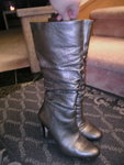 Like BRAND NEW! only used it two times. Aldo Silver Boots Size 37   CDN $60