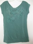 IMG_1747 Garage Green top Size M Cotton $5