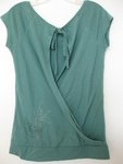 IMG_1748 Garage Green top Size M Cotton  BACK