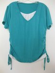 IMG_1760 green 1 piece top Free Size $8