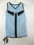IMG_1770 blue top Free size cotton $5