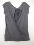 IMG_1791 Garage Grey Top Size M Cotton BACK
