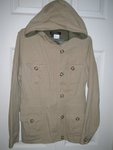 Light Brown Hoodie Jacket Size S/M CDN $20