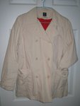 GAP CREAM WHITE JACKET Size M CDN $40