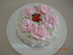 玫瑰唧花蛋糕