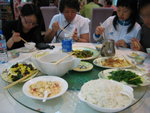 our lunch at airport