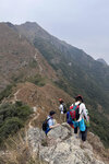 剛之前有個位, 右邊是80度崖要小心 IMG_1467