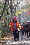 一般韓國的行山者都裝備齊全,同行得很快,體魄很好 IMG_3561