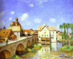 Alfred SISLEY Moret Bridge