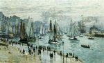 Claude MONET   Fishing Boats Leaving the Harbor