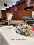 idreamwedding 教堂佈置套餐 - 淺藍系列 (香港浸會大學禮拜堂)