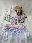 花車佈置(吸盤款), 配4個車門花 (免費安裝結婚公仔) - 限時優惠價$498/套, 送V帶