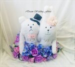 花車佈置(吸盤款), 配4個車門花 (免費安裝結婚公仔) - 限時優惠價$498/套, 送V帶