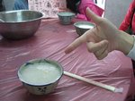此乃柴魚花生白粥