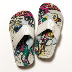 #N897017 | Old Navy Comic Graphic Canvas Flip-Flops for Baby - $160.00