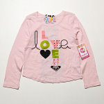 #R7783174 | Roxy Kids Graphic Logo Tee (front) - $190.00