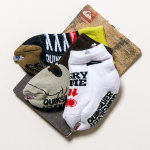 #Q260088 | Quiksliver Baby Graphic Logo Ankle Socks 3pcs Set - $190.00