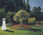 1867_聖阿得列斯花園裡的女人
