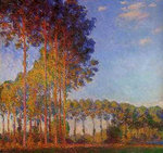 poplars on the banks of the epte