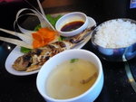 燒黃花魚套餐 $65