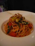 Veggie pasta with tomato sauce $198