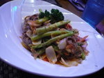 Buckwheat noodle with lily bule, asparagus and mushroom in tomato cream sauce $88