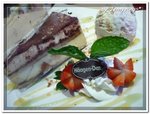 Tiramisu & Strawberry Cheesecake Ice-cream