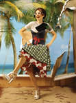 fashion stylist: jiff chung; topic: 50's pin up girl