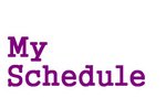 My Schedule Cover