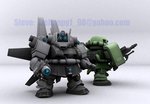3D Zaku