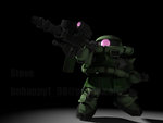 3D Zaku