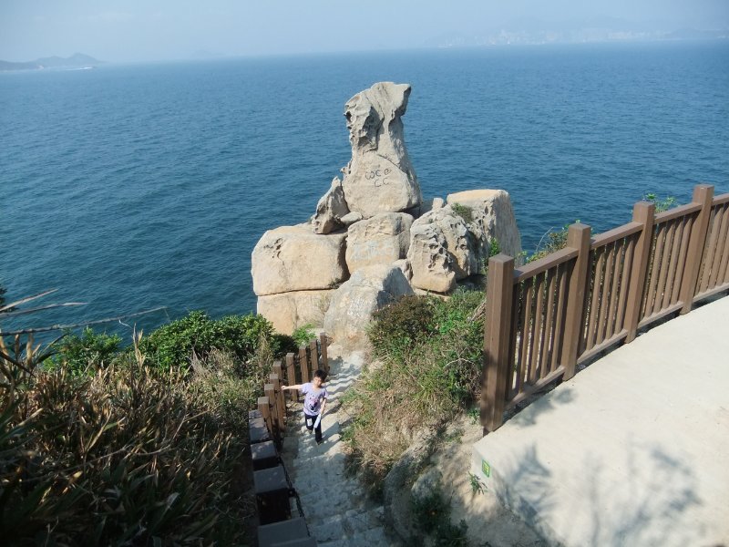 小長城的觀景台 花瓶石 金鷹石群128