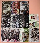 EXO 第1行第1張簽名夜光$30,其他夜光 $25一張